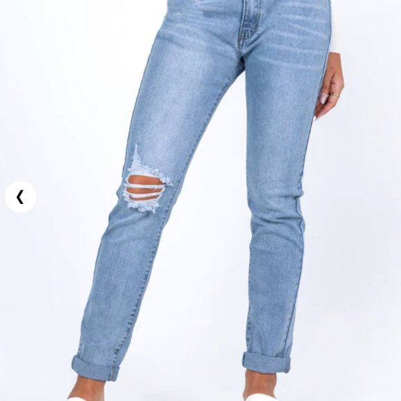 Princess Polly OSUNA DENIM JEANS. Size US 6. - Picture 2 of 4